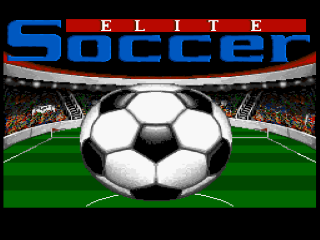World Cup Striker title screen for Super Nintendo